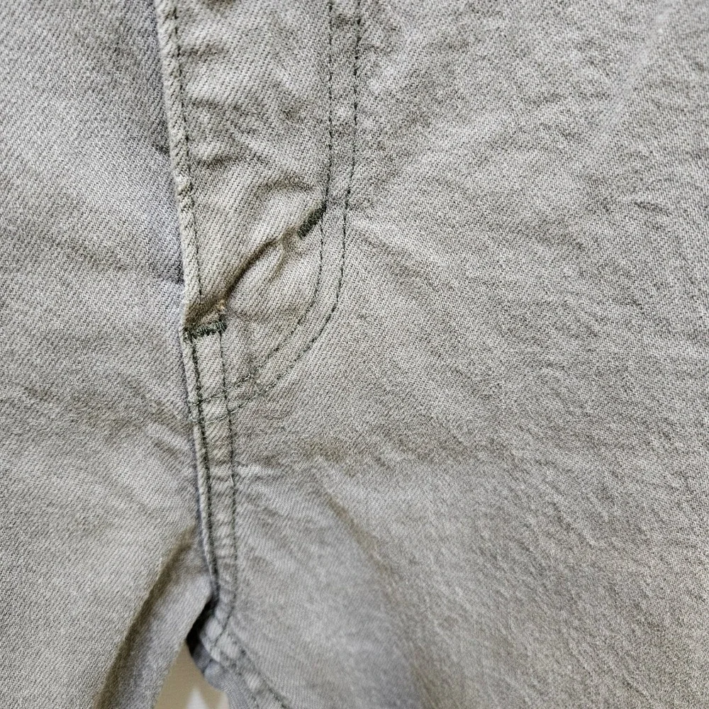 Levi Strauss 505 Mens Jeans W42 L32 Gray/Green Waterless Straight‎ Fit
